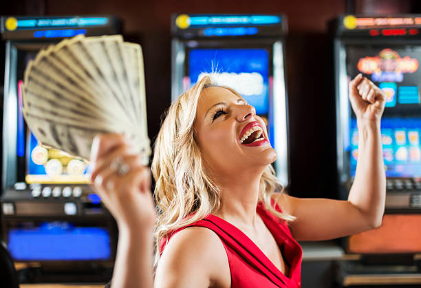 Live casino dealer table with cards